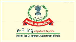 Screenshot of Income Tax e-Filing tool