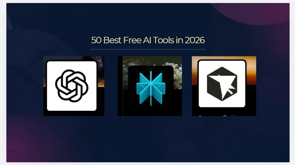 50 Best Free AI Tools in 2026: Tested & Ranked