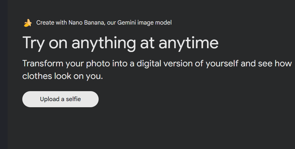 Google Virtual Try-On screenshot 1